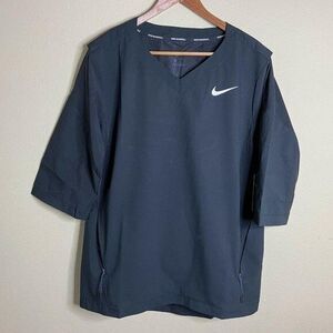 Nike 897383-010 Hot Baseball Jacket 3/4 Sleeve Team Mens SZ M